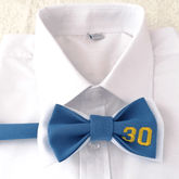Warriors style Personalised Handmade Bow Tie